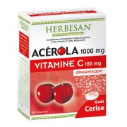 acérola goût cerise effervescent herbesan vitamine c