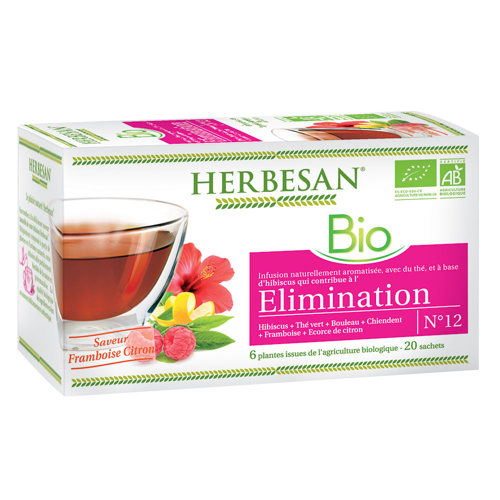infusion hibiscus elimination bio herbesan