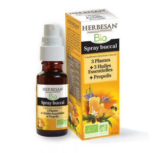 spray buccal bio herbesan plantes huiles essentielles propolis